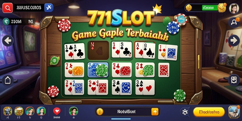 Tampilan menarik saat bermain Gaple di 171SLOT.