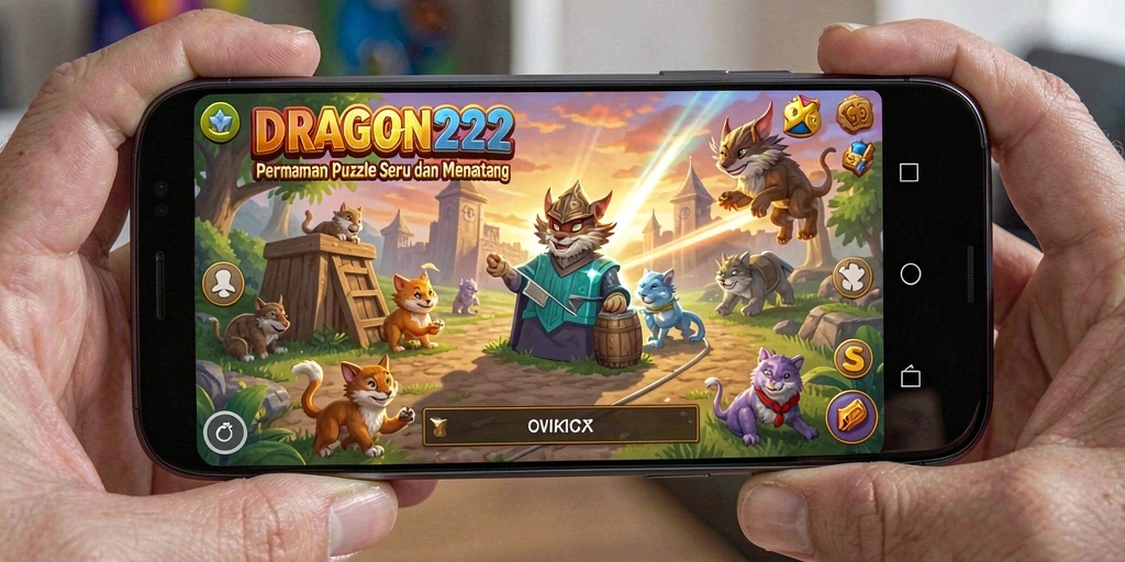 Tampilan gameplay seru DRAGON222 dengan teka-teki menantang.