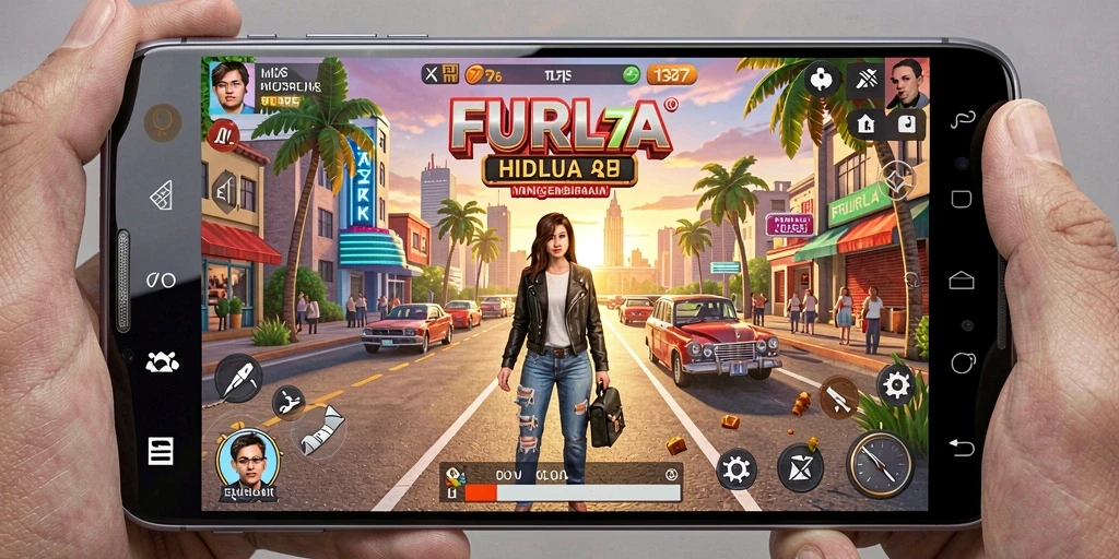 Tampilan menarik dari gameplay FURLA77 yang menggambarkan interaksi karakter.
