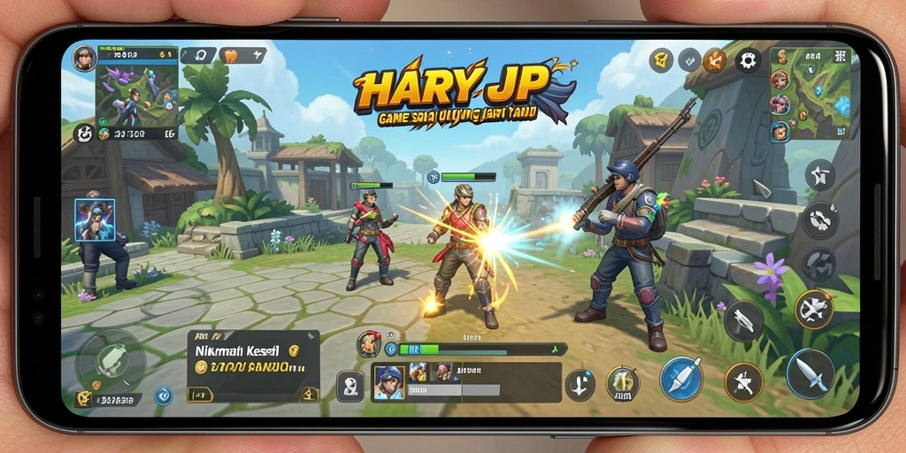 Tangkapan layar dari gameplay HARAPJP yang seru dan interaktif.