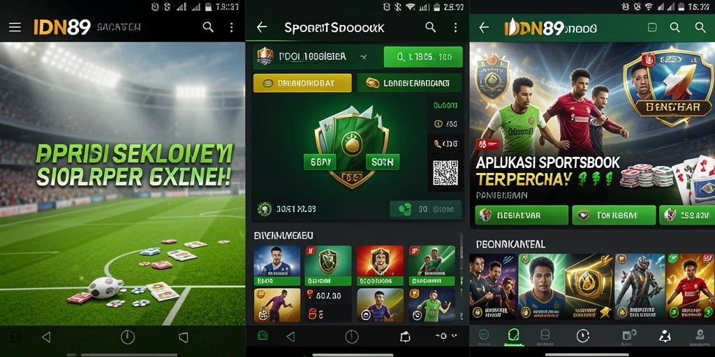 Screenshot gameplay IDN89 menunjukkan betapa menariknya taruhan olahraga.