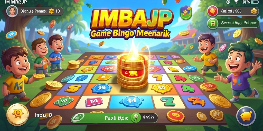 Tampilan gameplay seru dari IMBAJP yang memikat pemain Bingo.