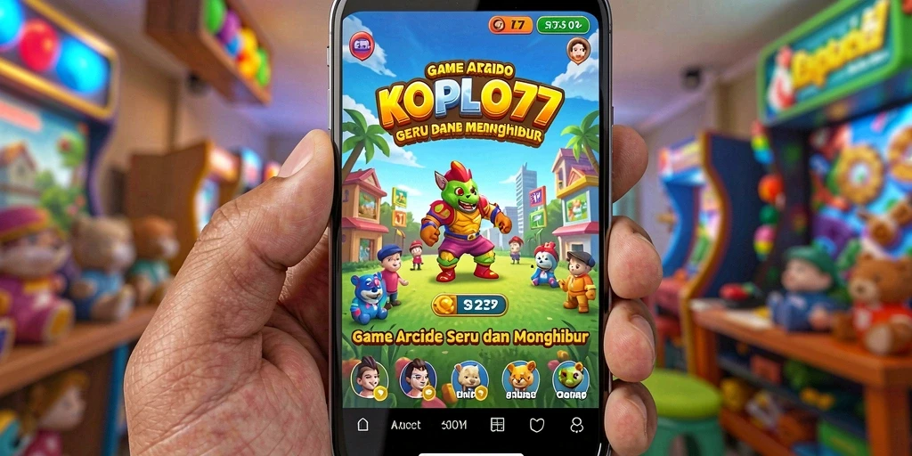 Tampilan gameplay seru dari KOPLO77 dengan efek visual menarik.