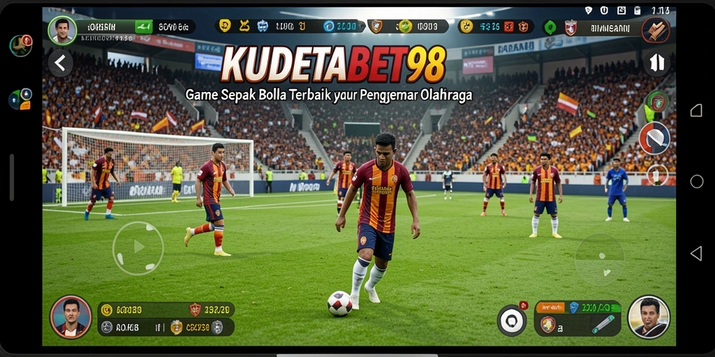 Tampilan menarik dari gameplay sepak bola KUDETABET98.