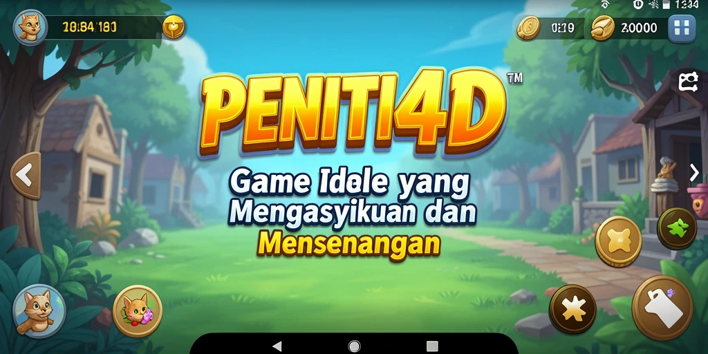 Tampilan gameplay PENITI4D yang mengasyikkan dan menarik.