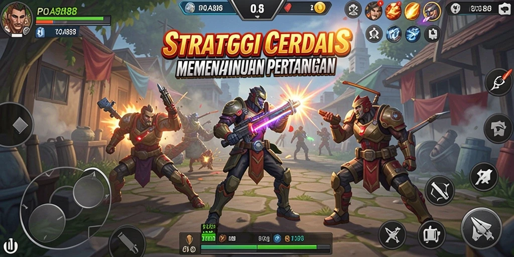 Tampilan gameplay strategi yang mendebarkan di POA88.