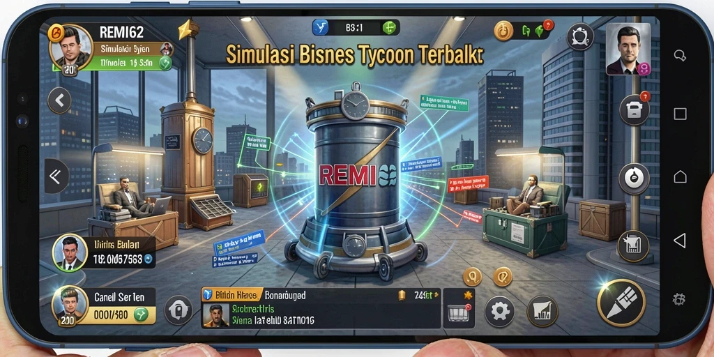 Tangkapan layar menunjukkan gameplay menarik dan strategi dalam REMI62.