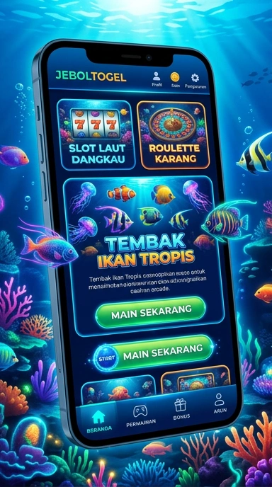 Tampilan aplikasi jeboltogel yang menarik dan mudah dinavigasi.